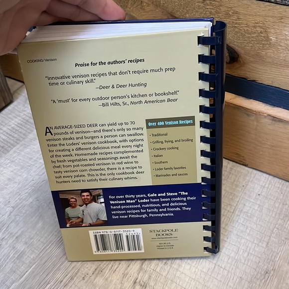 Quality Venison deer  Cookbook Great Recipes from the Kitchen of Steve and Gal… - Picture 4 of 7